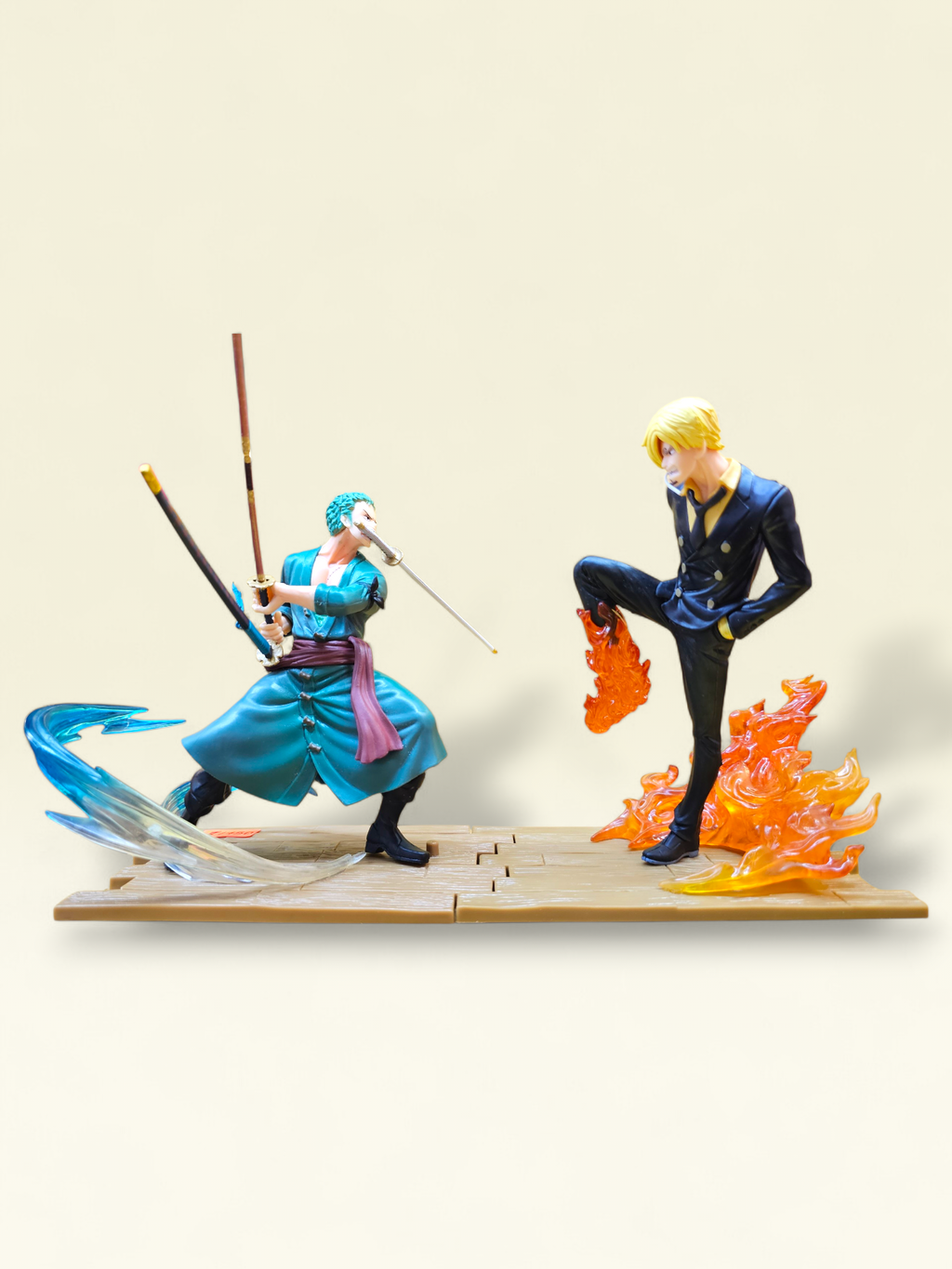 Sanji vs Zoro figure