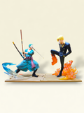 Sanji vs Zoro figure