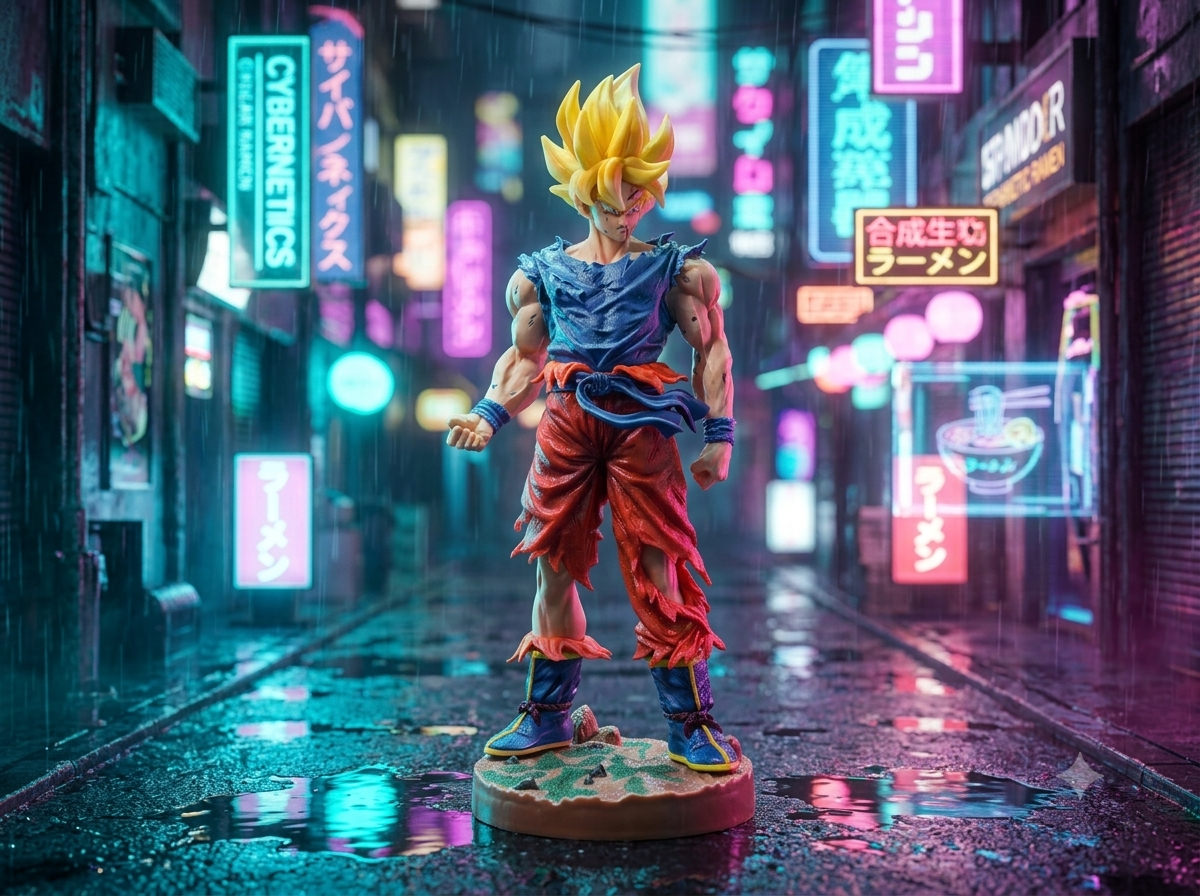 Super Saiyan Goku Battle Damaged